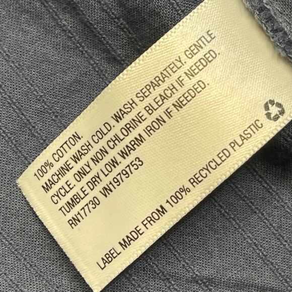 Boho Festival Tiered Prairie Crochet Sundress womens sz 2XL Navy Chambray Summer - Picture 7 of 10